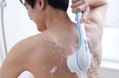 タオルよりすっきり洗える ボディブラシがおすすめです イメージ2