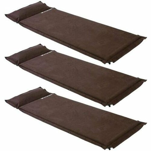  ハイランダー スエードインフレーターマット(枕付きタイプ) 5.0cm イメージ1