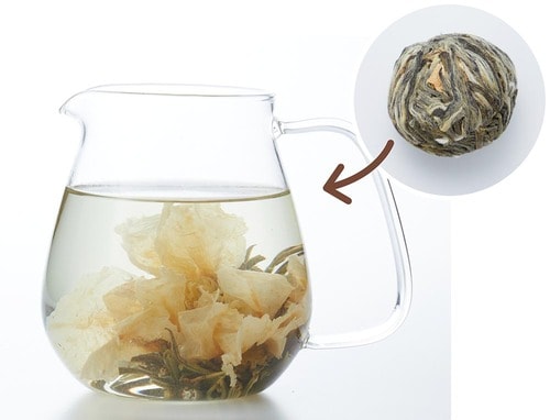工芸茶のおすすめ3:遊茶「富貴牡丹」 イメージ2