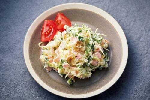 アレンジレシピ1：ずぼらポテサラ イメージ