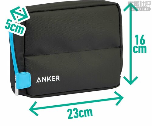＜ここが進化！＞厚さ5cm、重さ165gとコンパクト ガジェットポーチおすすめ イメージ