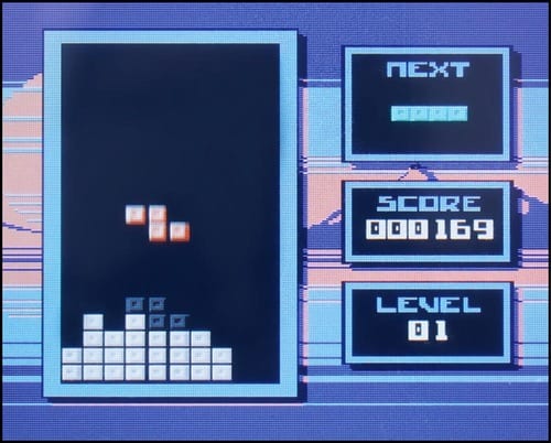 公式のテトリスだけでなく、たくさんのゲームで遊べる テトリスゲーム機おすすめ イメージ