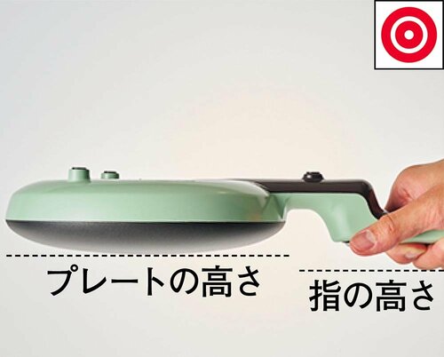つくりやすさ:まっすぐ浸すにはコツがいる クレープメーカーおすすめ イメージ