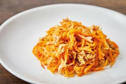 パッと料理3：にんじんチャンプルー イメージ