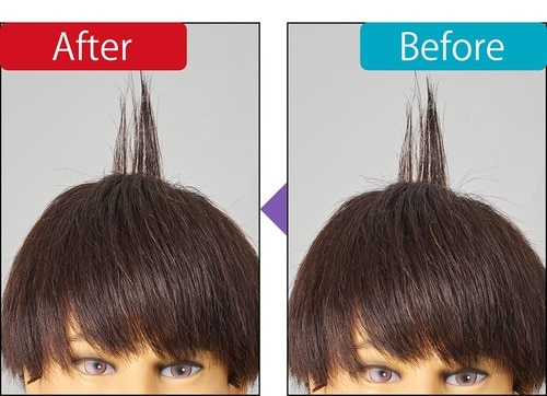 【キープ力】見た目は軽やかだけど水や風にはなびかない メンズヘアスプレーおすすめ イメージ