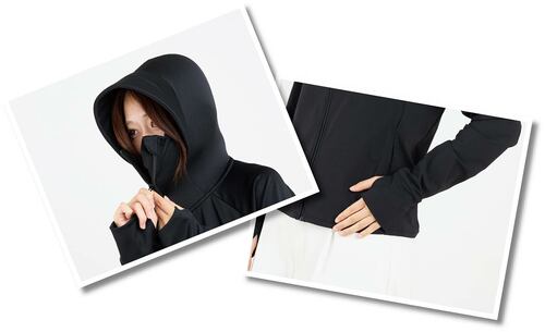 選び方2:機能的なデザインかどうか UVカットパーカーおすすめ イメージ