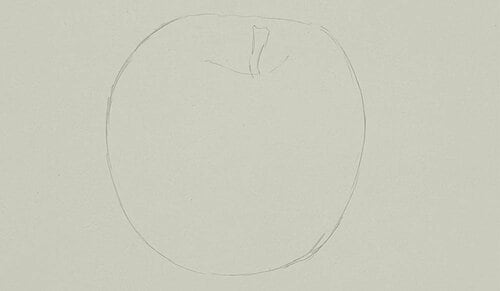 STEP1：鉛筆で下書きする 36色の色鉛筆おすすめ イメージ
