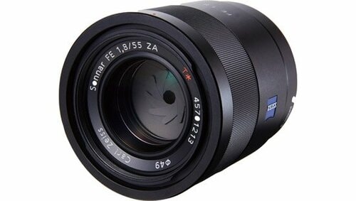 ソニー:Sonnar T* FE 55mm F1.8 ZA:レンズ