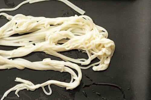 C評価: 【C評価】ゆでムラがひどかった… エビス「レンジでそうめん」 イメージ