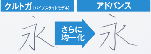芯が常にとんがっています!「アドバンス」のこだわりがスゴい