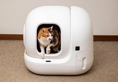 掃除の手間が激減! 問題は消臭性能 猫用トイレおすすめ イメージ
