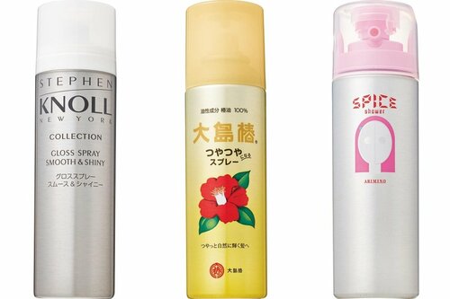 人気・売れ筋のヘアスプレー11製品をテスト ツヤ出しヘアスプレーおすすめ イメージ