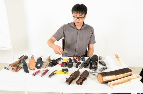 ナイフにはどんな種類がある？ アウトドアナイフおすすめ イメージ