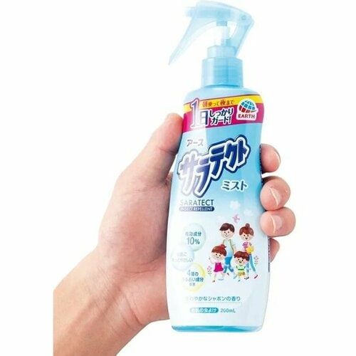 虫除けスプレーおすすめ アース製薬 サラテクト ミスト 200mL 防除用医薬部外品 イメージ1