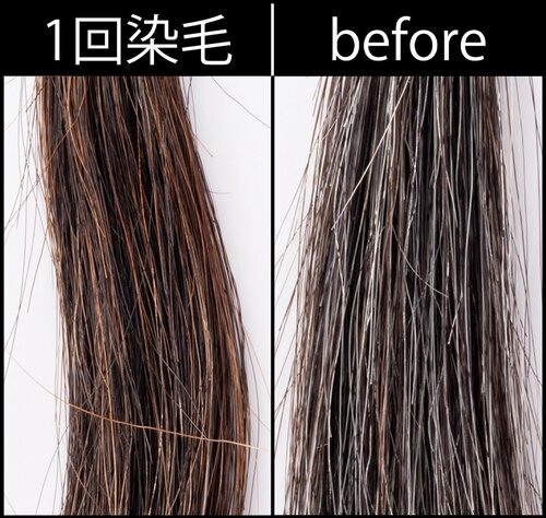 仕上がり 白髪染めトリートメントおすすめ イメージ