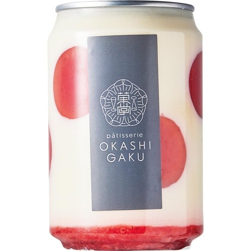 OKASHI GAKU「ふわ缶~苺とシフォンと生クリーム~」