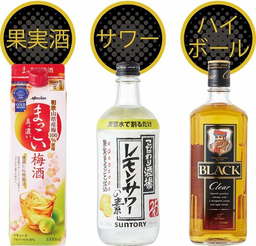 お酒に合う炭酸の強さとは? 炭酸水メーカーおすすめ イメージ