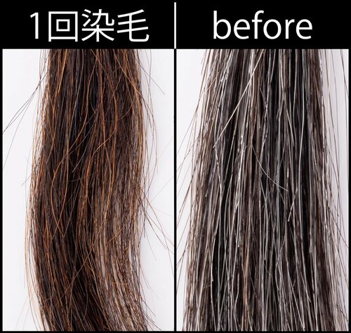 仕上がり 白髪染めトリートメントおすすめ イメージ