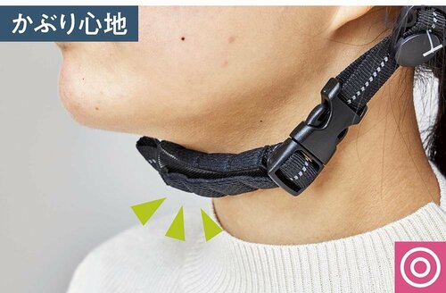 あごひもがズレにくい おしゃれな自転車用ヘルメットおすすめ イメージ