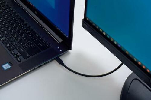 ベストな理由:USB-Cケーブル1本でつなぐだけ イメージ
