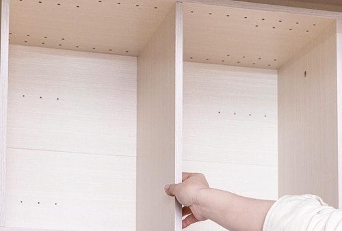 カラボを横置きするなら棚板固定タイプを選んで クローゼットの収納アイデアおすすめ イメージ2