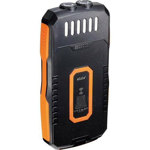 elzle:モバイルバッテリー YD-819W:ソーラー充電器