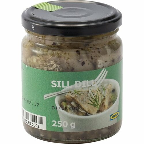 IKEA:SILL:DILL:ニシンの酢漬け:ディル:イケア:ikea:IKEA:おつまみ:北欧