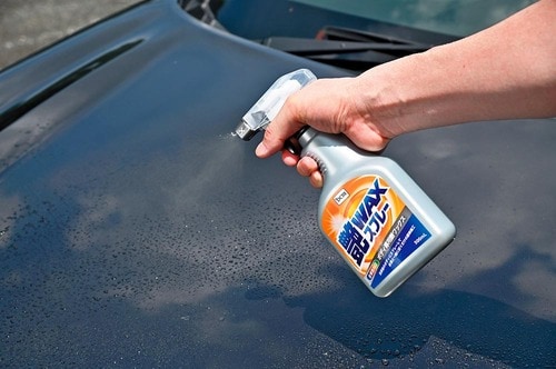 車用コーティング剤の実機検証(hands-on-review)の写真おすすめ DCM 艶 WAXスプレー 500ml イメージ2