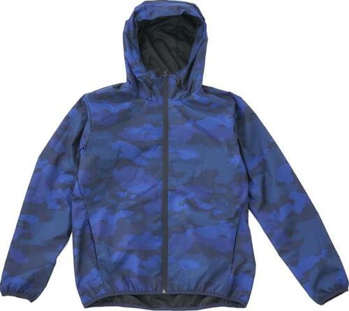 控えめな柄が大人にピッタリ！ シンプルな“シェルパーカー” イメージ