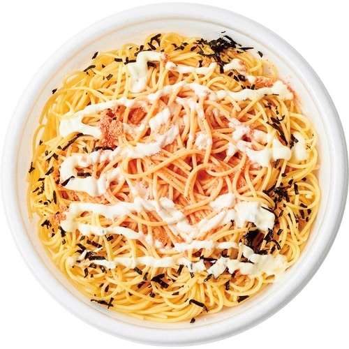 大盛りコンビニパスタおすすめ ファミリーマート 大盛明太マヨスパゲティ イメージ
