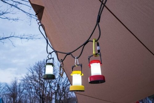 テントの目印になる超ミニランタン イメージ2