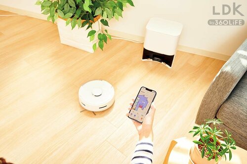 スマホでなんでも操作できる LDKベストバイロボット掃除機おすすめ イメージ
