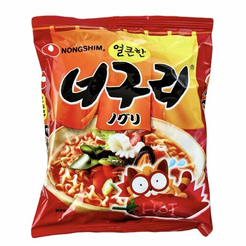 韓国インスタントラーメンおすすめ 農心ジャパン ノグリラーメン 袋麺 イメージ