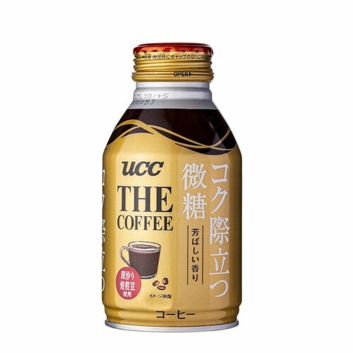 微糖ペットボトル・缶コーヒーおすすめ UCC THE COFFEE コク際立つ微糖 イメージ