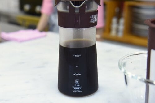 ハリオ「水出し珈琲ポット ミニ 600ml」 コーヒーポットおすすめ イメージ4