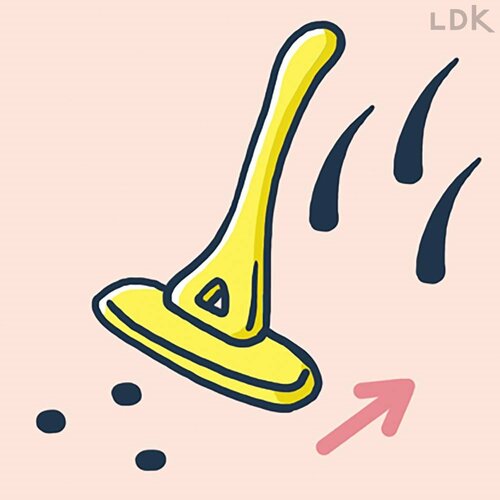 ムダ毛はカミソリで剃ると埋没毛ができる？ 女性用T字カミソリおすすめ イメージ