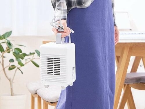 選び方1：サイズ・重さ 小型セラミックファンヒーターおすすめ イメージ
