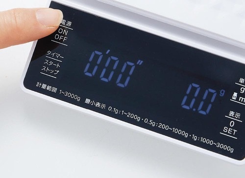 数字がやや暗い イメージ