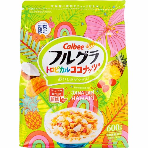 グラノーラおすすめ カルビー フルグラ トロピカル ココナッツ味 イメージ1