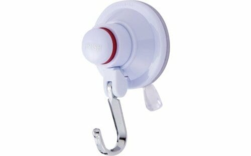 プリヴェAG:押すだけ取り付けフック2P:ステンレス可動式キッチン:収納:鍋:フック