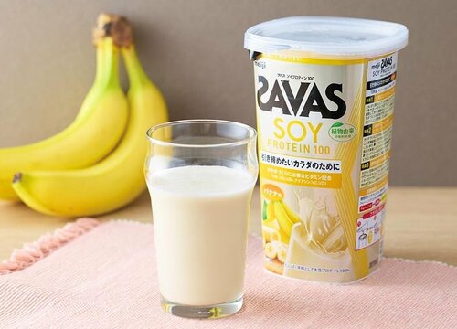 バナナジュース感覚で飲める！ ソイプロテインおすすめ イメージ