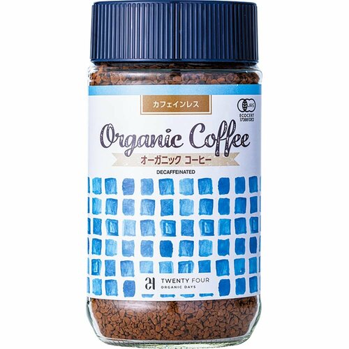 カフェインレスコーヒーおすすめ おもちゃ箱 24 ORGANIC DAYS オーガニック インスタントコーヒー カフェインレス イメージ