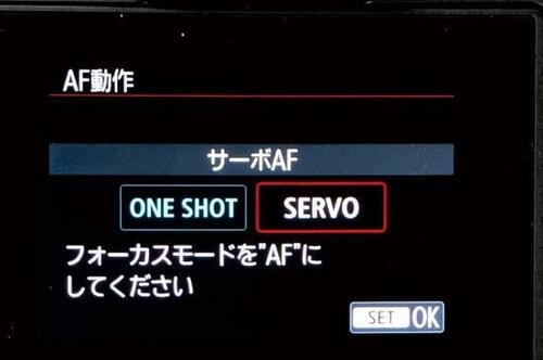 ポイント1:“サーボAF”で被写体をしっかり捕らえられる イメージ2