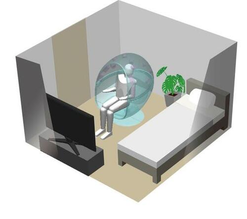 14個のスピーカーで大画面の迫力をアップ イメージ2