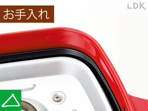 パーツが外せずすきまが多い ホットプレートおすすめ イメージ