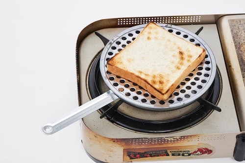 ガス火を調節して自分好みの焼き加減にできる イメージ