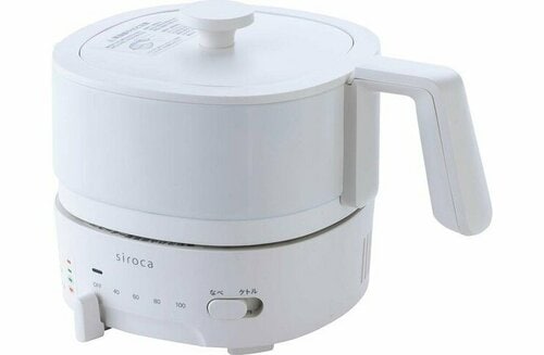 【電気調理ケトル部門】シロカ「おりょうりケトル ちょいなべ SK-M251」 イメージ