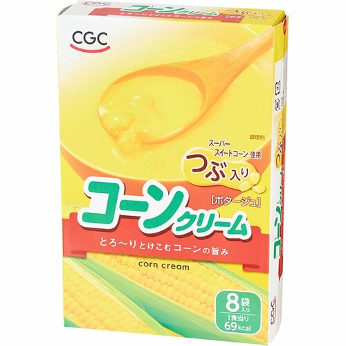 コーンスープおすすめ シジシージャパン CGC つぶ入コーンクリーム イメージ