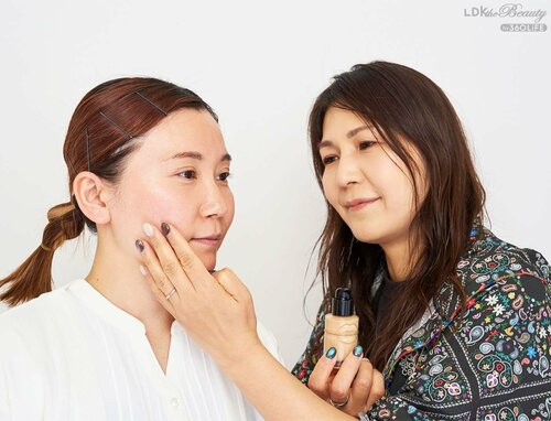 テスト1：仕上がり 崩れにくいファンデーションおすすめ イメージ