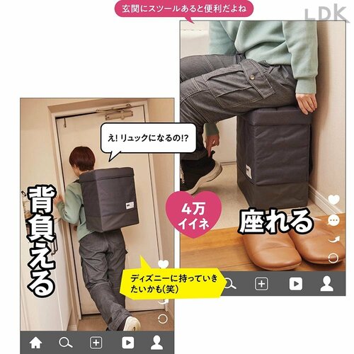 SNSでバズってるポイントはココ! LDKベストバイ防災バッグおすすめ イメージ